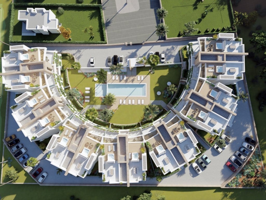 Luxury apartment close to  La Manga Golf Club — living room