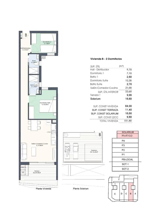 Nieuwbouw penthouse met solarium op 100 meter van het strand in Torrevieja — foto 13