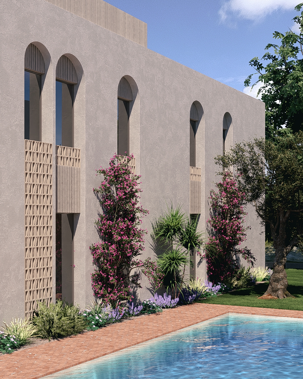 Semi-detached houses and apartments in the heart of Javea