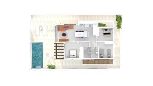 Gelijkvloerse nieuwbouwvilla met privézwembad in Vera, Almería — foto 39