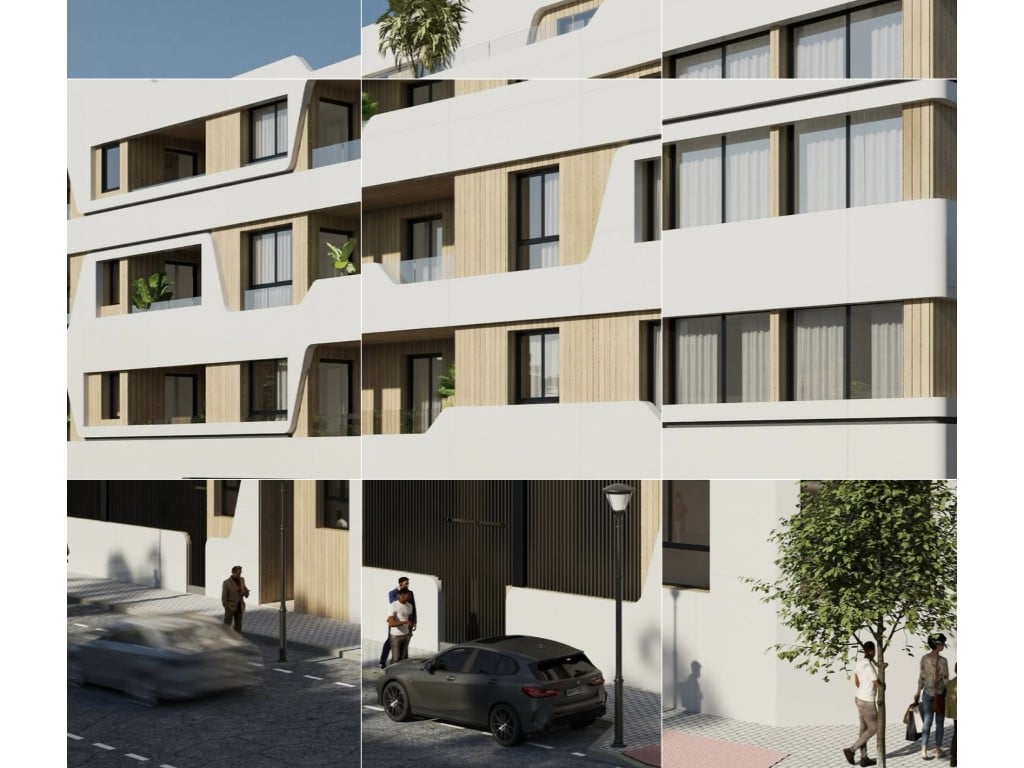New apartments with pool in Santa Pola, 900 m from beach