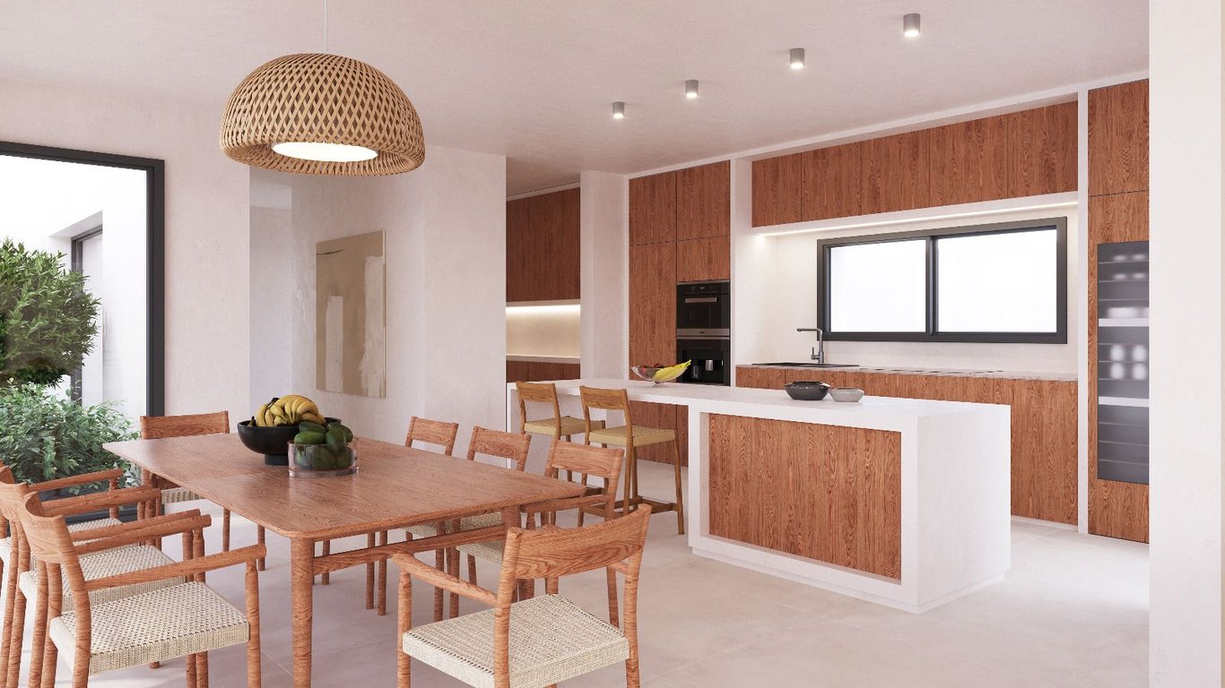 Villa de estilo ibicenco con vistas al mar en venta en Moraira - 9