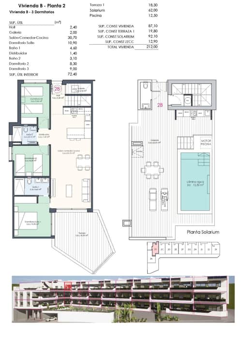 Ruime Nieuwbouwpenthouse met Privésolarium in Benijofar — foto 33