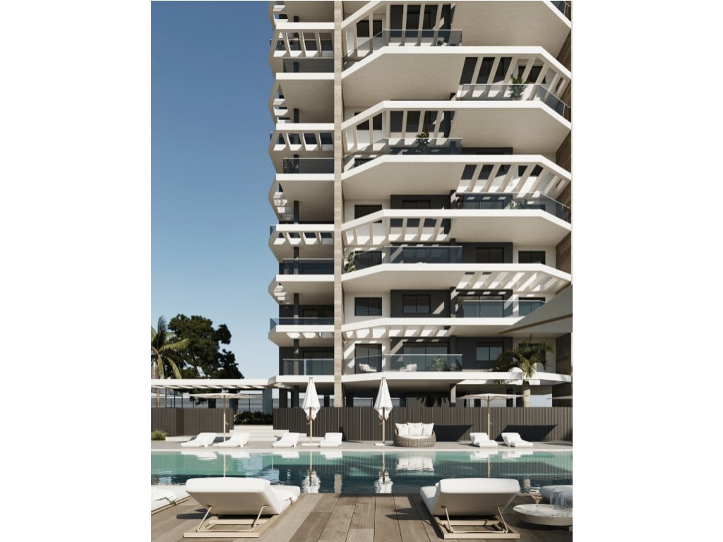 2- and 3-bedroom apartments near Arenal Beach in Calpe — terrace