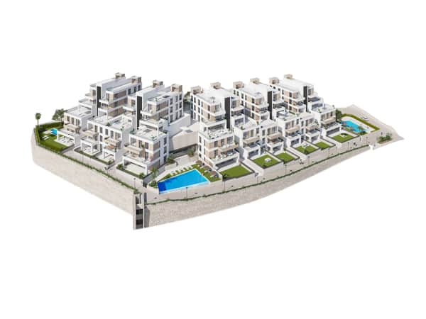 Nieuwbouw villa met 3 slaapkamers in Vera Playa