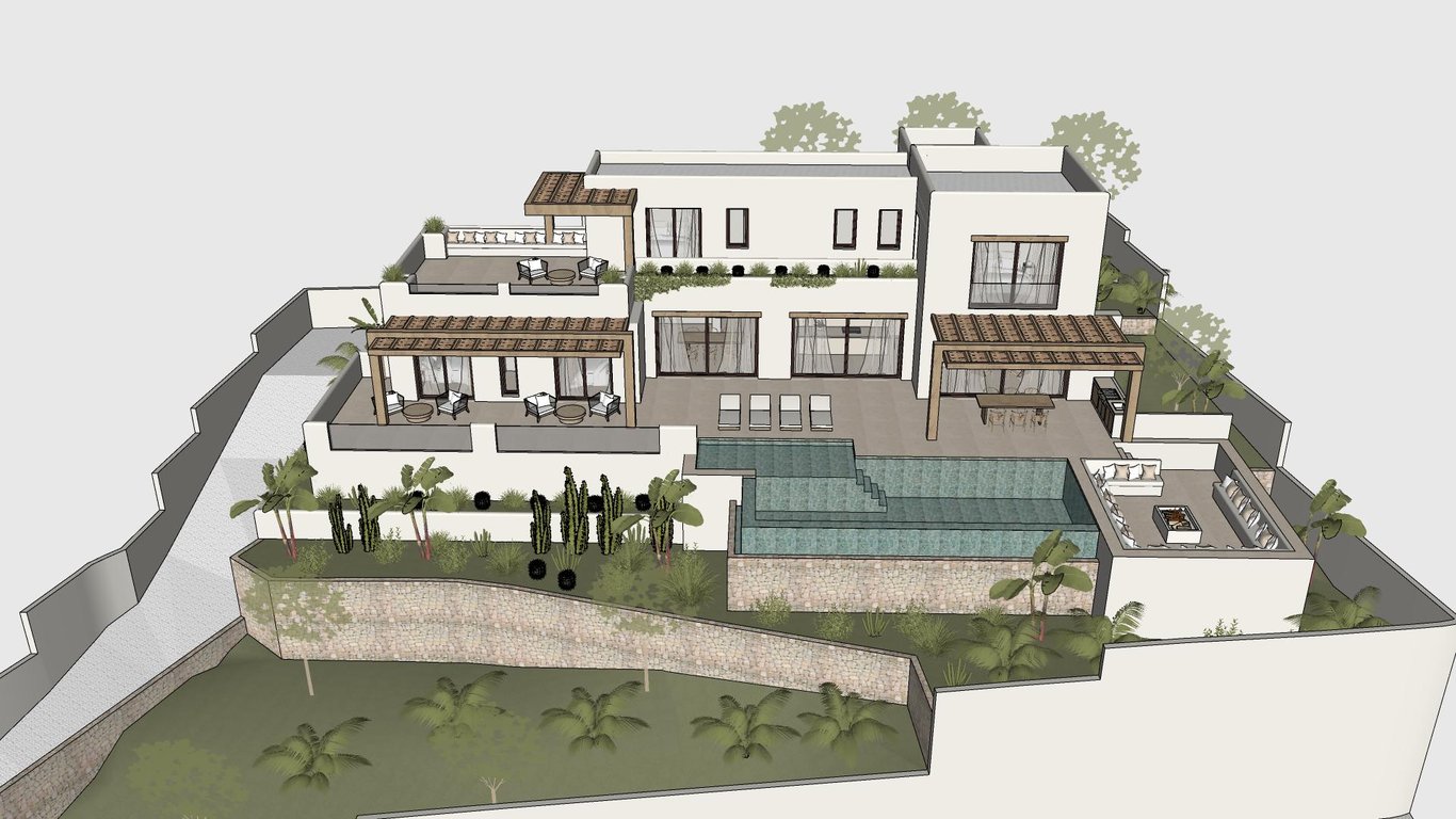 Proyecto: Villa ibicenca con vistas al mar en venta en Benissa - 14