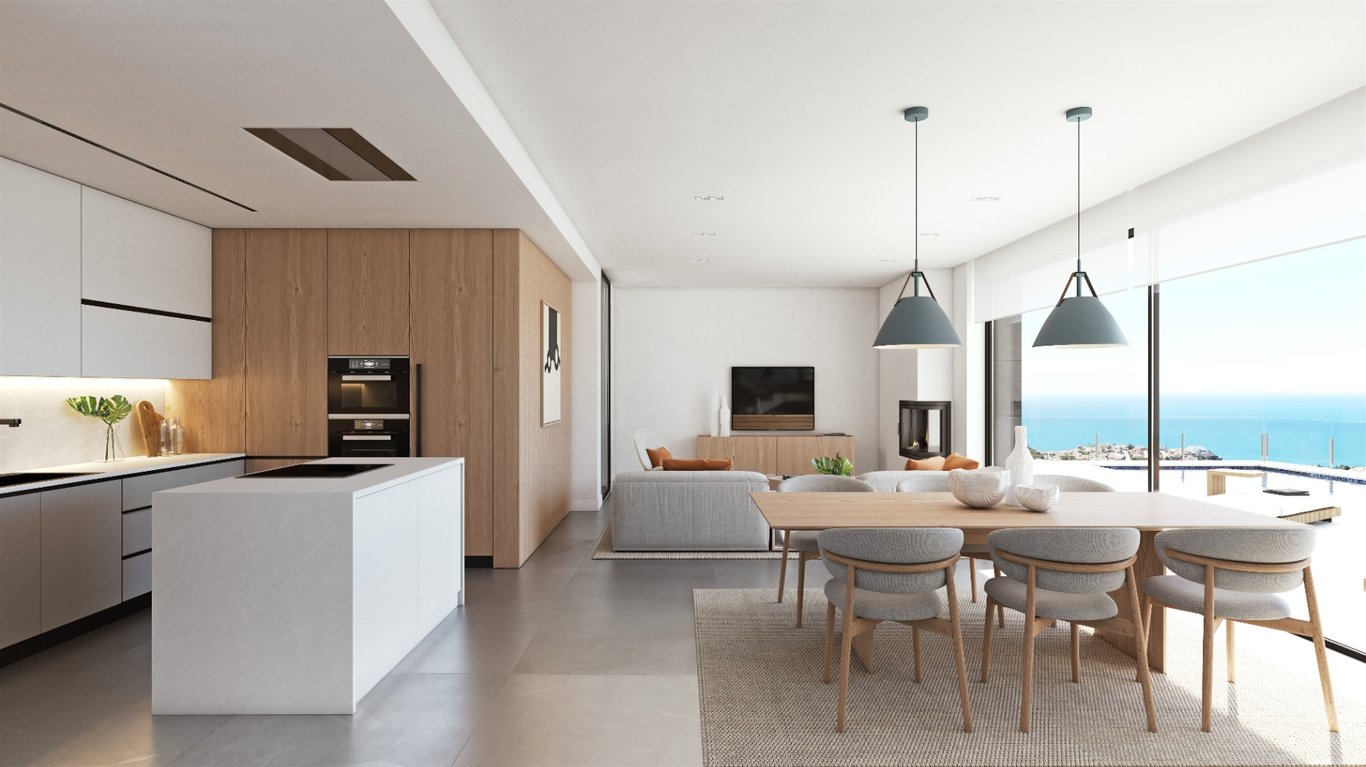 VILLA ISEO: Luxet contemporani de dues plantes | Vida sensorial a primera línia de mar  Piscina infinita - 6