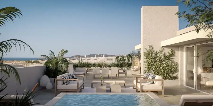 Exclusivo Ático Dúplex en UNIC, Jávea: con Vistas Panorámicas