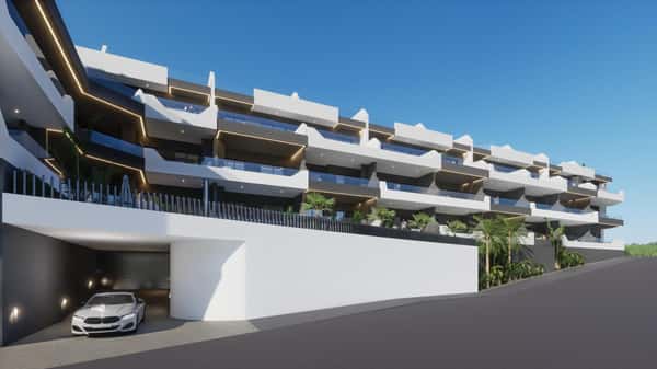 Nieuwbouwappartement met Twee Slaapkamers en Gemeenschappelijk Zwembad in Benijofar