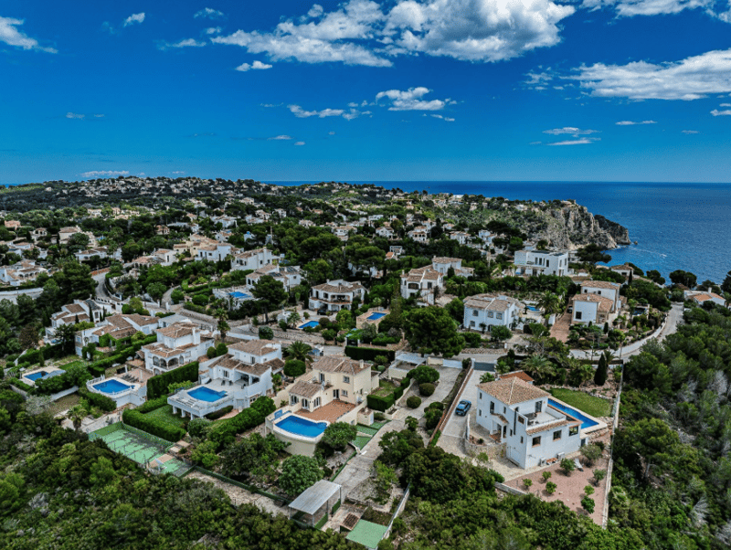 Villa bij Cala Granadella met vrij en weids uitzicht