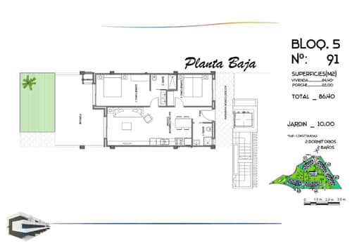Gemeubileerd nieuwbouwappartement met 2 slaapkamers en privétuin in El Raso, Guardamar — foto 16