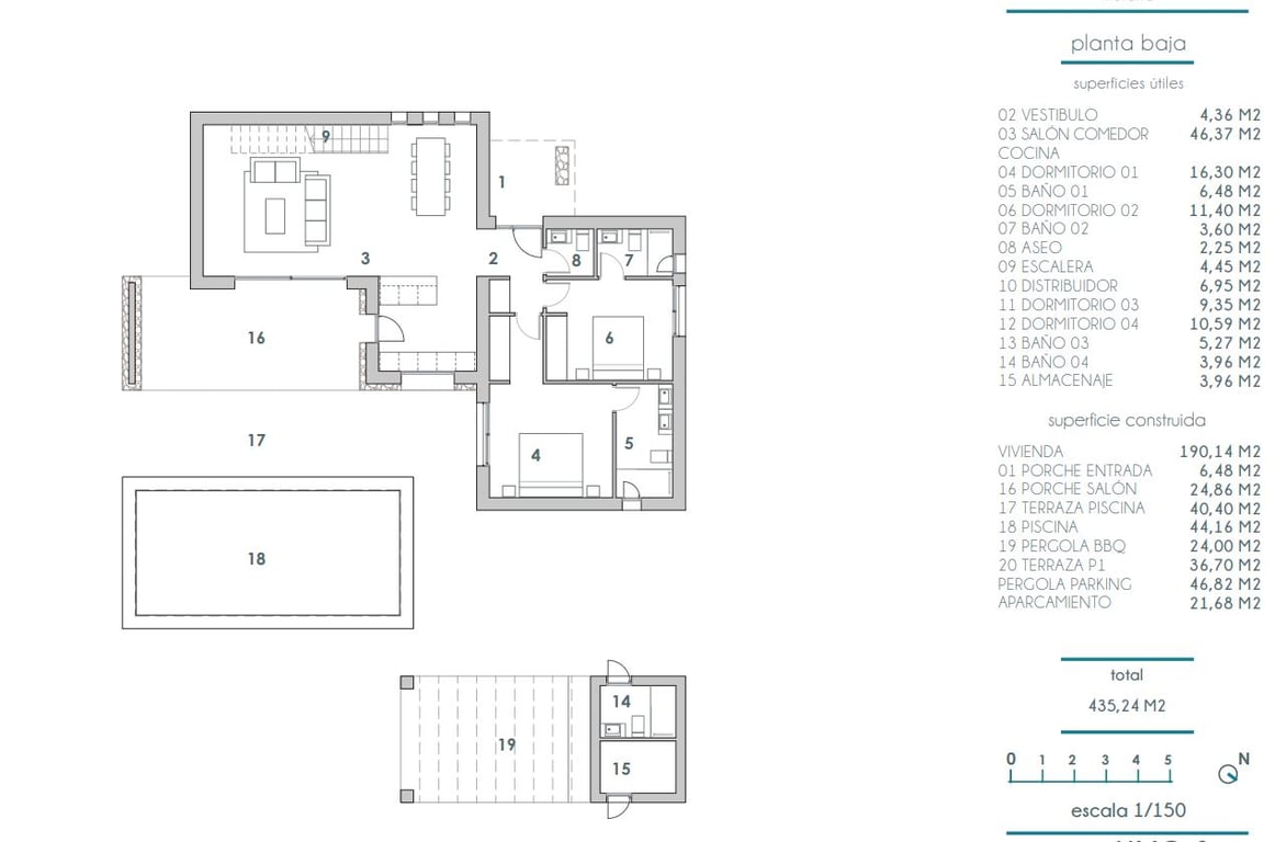 Elegante villa de nueva construcción en venta en Moraira - 11