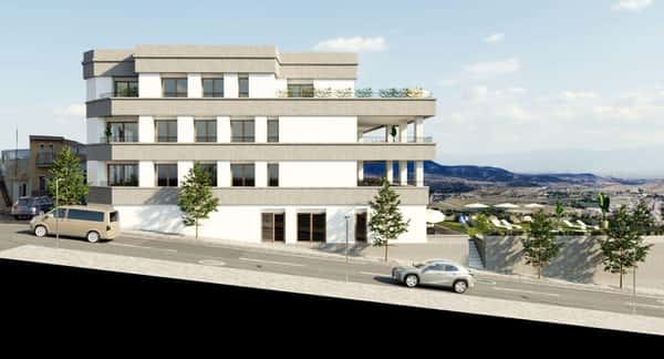 Ruim gelijkvloers nieuwbouwappartement met wijngaardzicht — Hondón de las Nieves