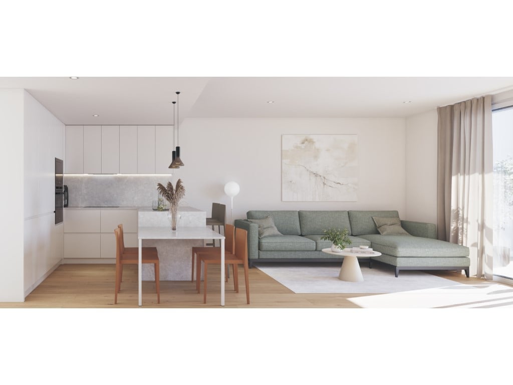 Turistické apartmány s bazénem v San Pedro del Pinatar — living room