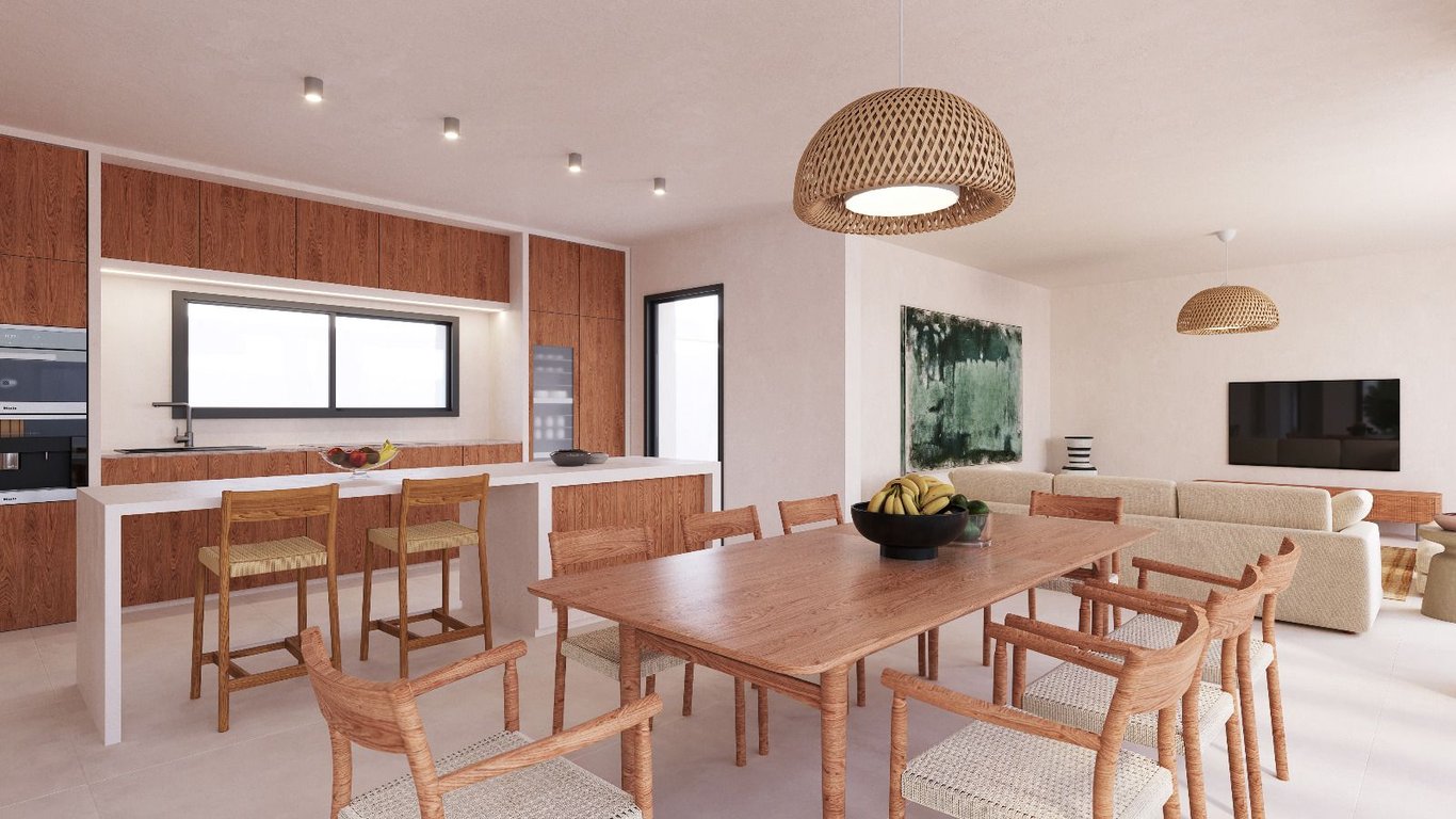 Villa de estilo ibicenco con vistas al mar en venta en Moraira - 8