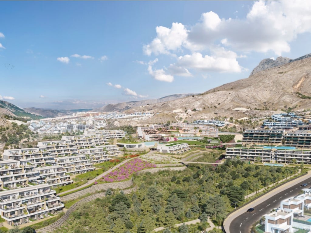 Apartments und Duplex mit Meerblick in Finestrat — living room