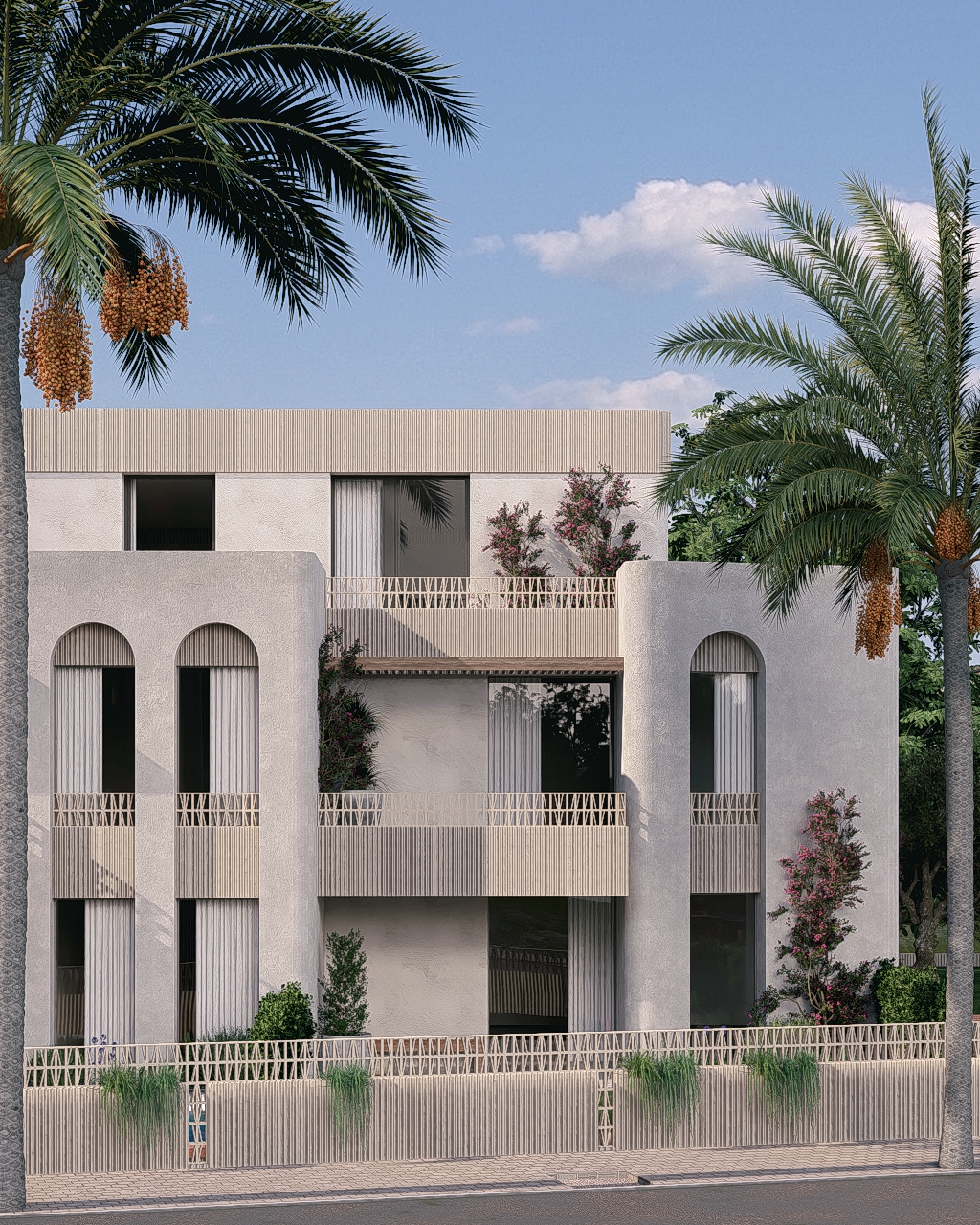 Semi-detached houses and apartments in the heart of Javea