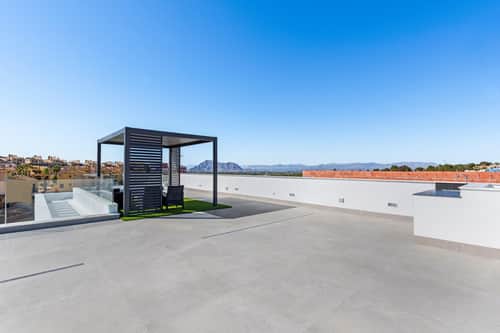 Gelijkvloerse nieuwbouwvilla met privézwembad en solarium in La Finca Golf, Algorfa — foto 30