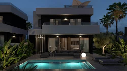 Ruime nieuwbouwvilla met privézwembad in Lo Marabú, Ciudad Quesada — foto 6