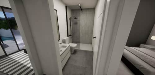 Halfvrijstaande hoekvilla met privézwembad en solarium in Torre Pacheco centrum — foto 15