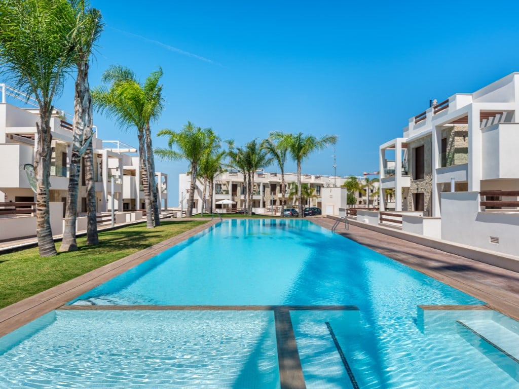 New bungalow development in La Coronelita, Torrevieja — terrace