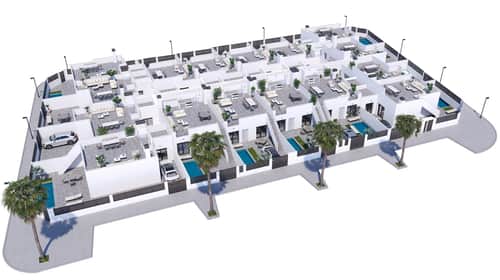 Nieuwbouw halfvrijstaande woning met privézwembad in El Alba Resort, Torre Pacheco — foto 16