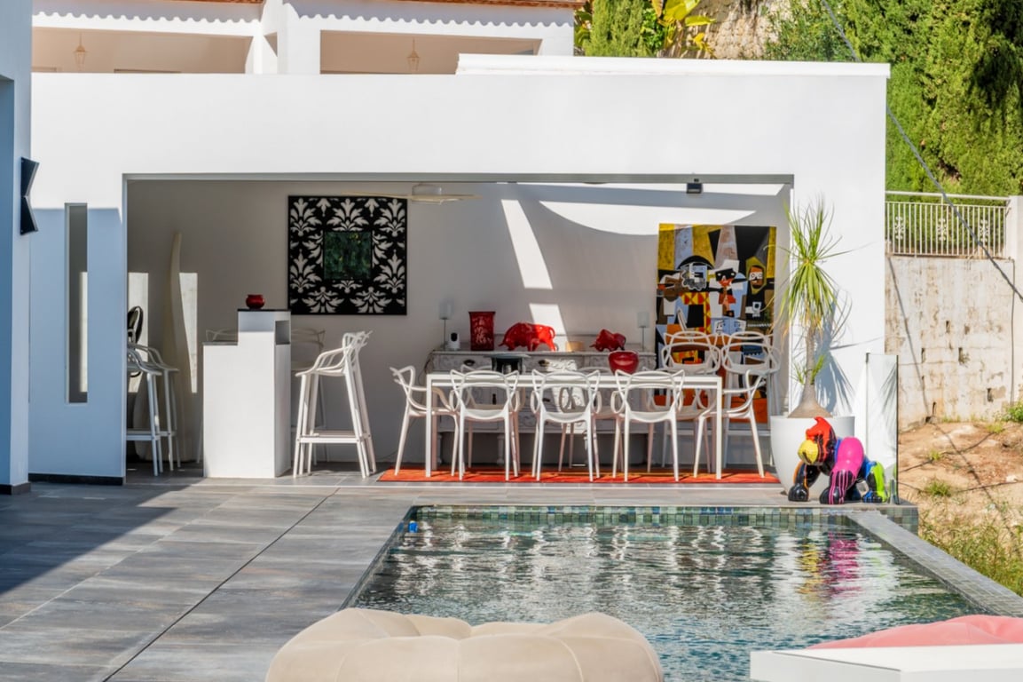 Impactante villa con vistas panorámicas al mar cerca de moraira - 5