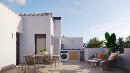 Nieuwbouw rijwoning met 2 slaapkamers in Santa Rosalía — foto 17