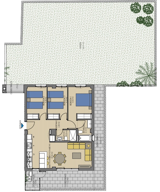 RESIDÈNCIA EXCLUSIVA A PLANTA BAIXA: 3 DORMITORIS, 2 BANYS I JARDÍ PRIVAT EXPANSIU - 10