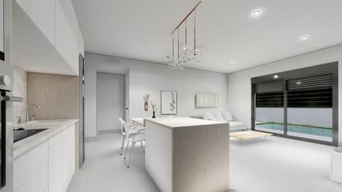 Nieuwbouw Halfvrijstaande Villa met Privézwembad in Torre Pacheco — foto 6