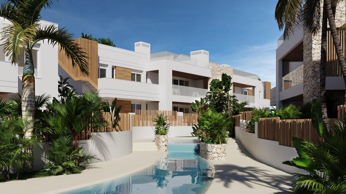 Nieuwbouwbungalow met privéjacuzzi op 250 meter van het strand in San Juan de los Terreros
