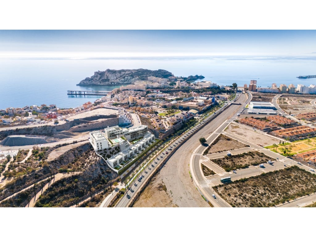 New development with apartments and villas in Aguilas, Murcia — terrace