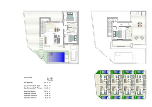 Nieuwbouw Halfvrijstaande Villa met Privézwembad in Torre Pacheco — foto 22