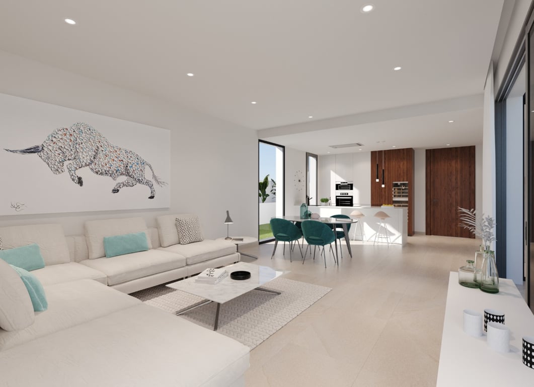 Moderna villa con vistas al mar en venta en Finestrat - 4