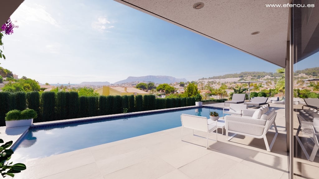 Villa moderna de luxe en venda a Benissa a 1,5 km de la Platja de la Fustera - 2