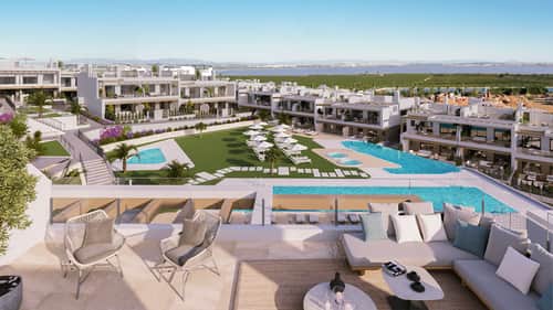 Gelijkvloerse nieuwbouwbungalow met 3 slaapkamers in Torrevieja — foto 8
