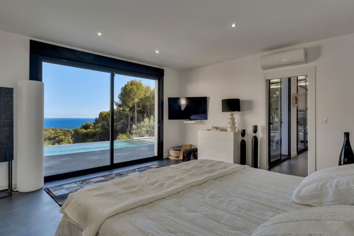 Impactante villa con vistas panorámicas al mar cerca de moraira - 25