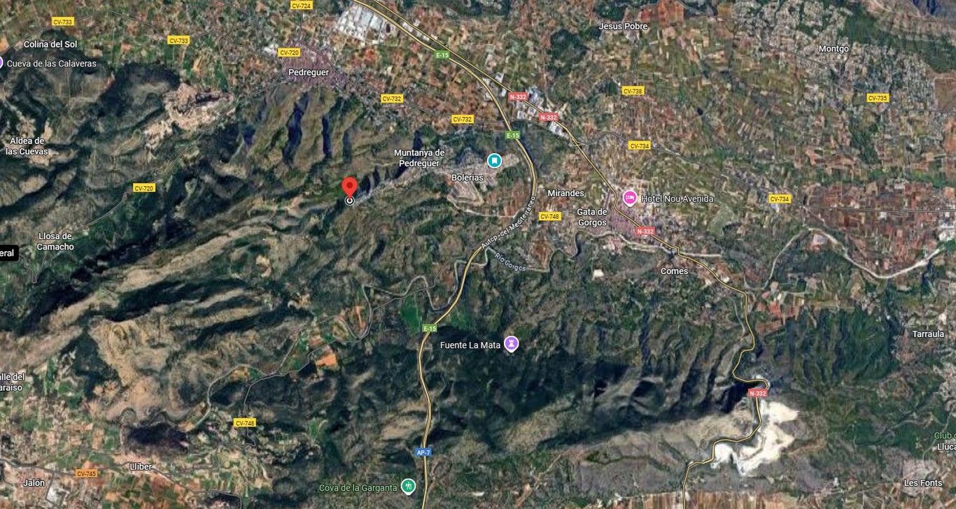 Se vende Parcela rústica en Gata de Gorgos - Pedreguer - 3