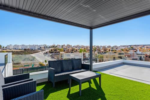 Gelijkvloerse nieuwbouwvilla met privézwembad en solarium in La Finca Golf, Algorfa — foto 32