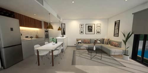 Nieuwbouwvilla met privézwembad op 700 meter van het strand in Los Alcázares — foto 25