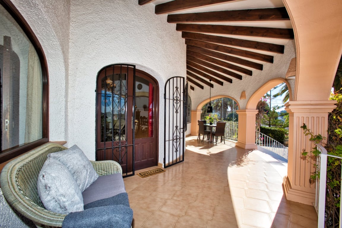 Villa tradicional con vistas al mar en venta en Benissa - 7