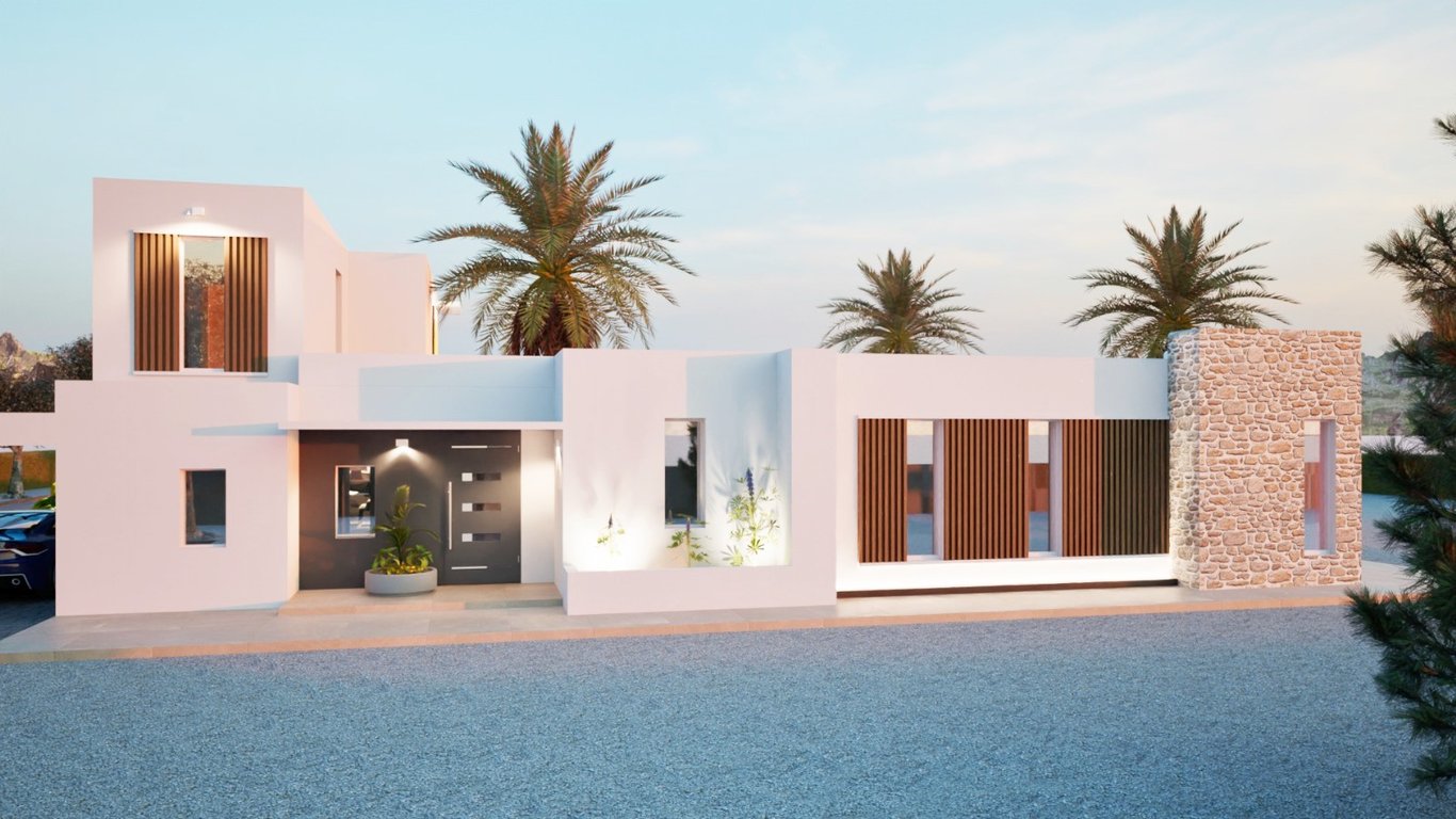 Projecte amb llicència, SENSE CONSTRUCCIÓ, piscina privada i 4 dormitoris - 6