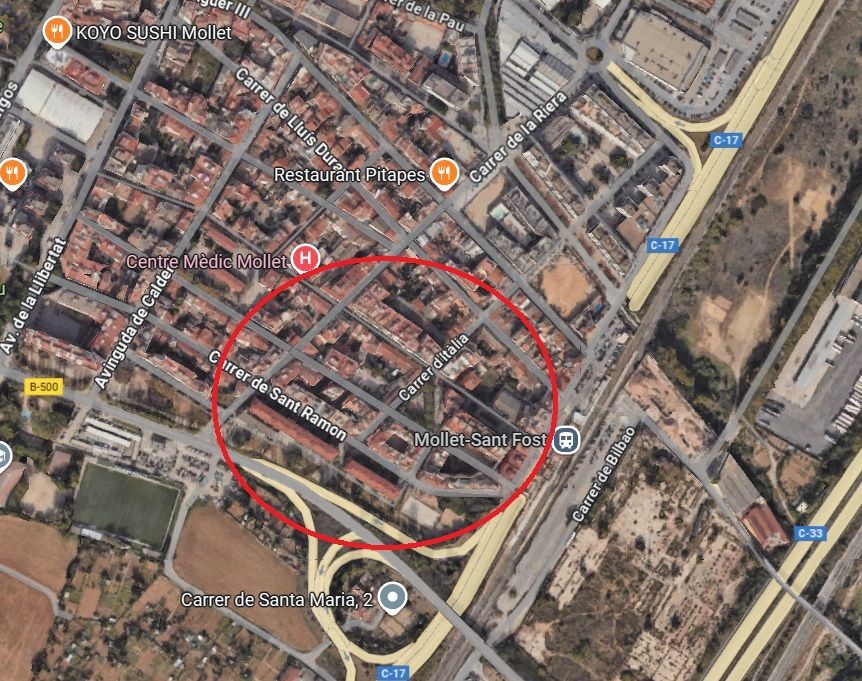 SOLAR EDIFICABLE CENTRICO EN MOLLET