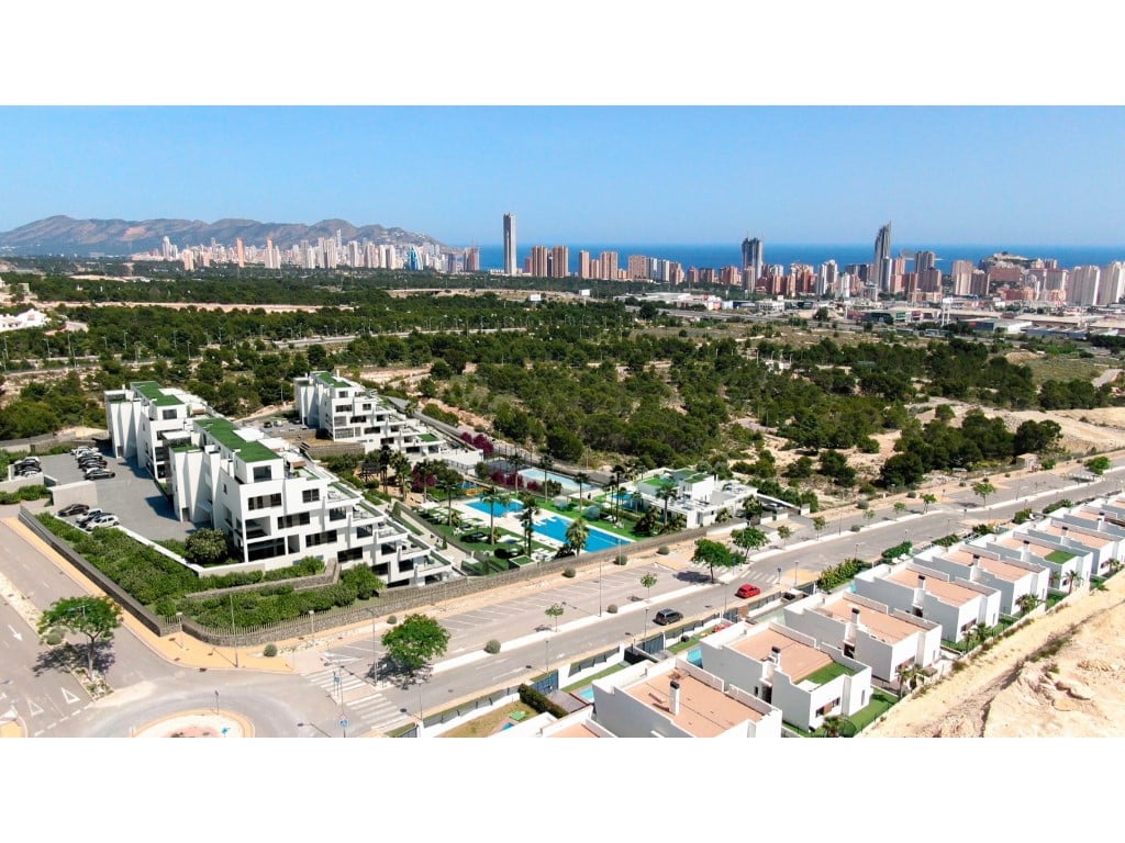 70 penthouse a 2 vily s výhledem na moře v Benidormu