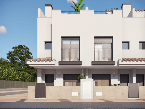 Nieuwbouw rijwoning met 3 slaapkamers in Santa Rosalía — foto 5