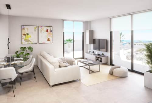 Nieuwbouwappartement met zeezicht in Vera Playa, Almería — foto 2