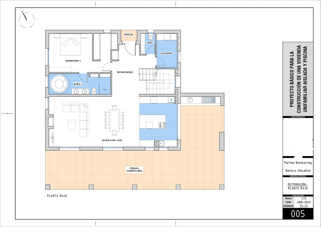 Parcel·la amb projecte i llicència d'obra inclosa a Benissa, Costa Blanca - 14