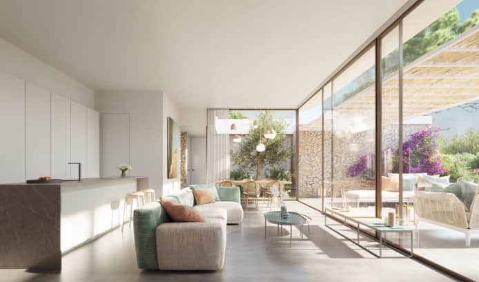 Exclusieve gelijkvloerse villa's in Montgó, Dénia — privézwembad