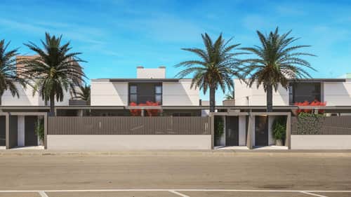 NIEUWBOUW HALFVRIJSTAANDE VILLA'S IN LOS NIETOS, LA MANGA MAR MENOR — foto 17