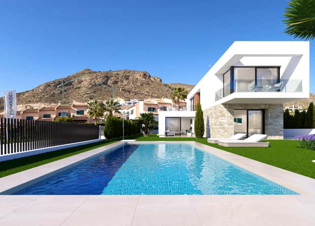 Villa met balkon in Finestrat, 3 slk, 155m²